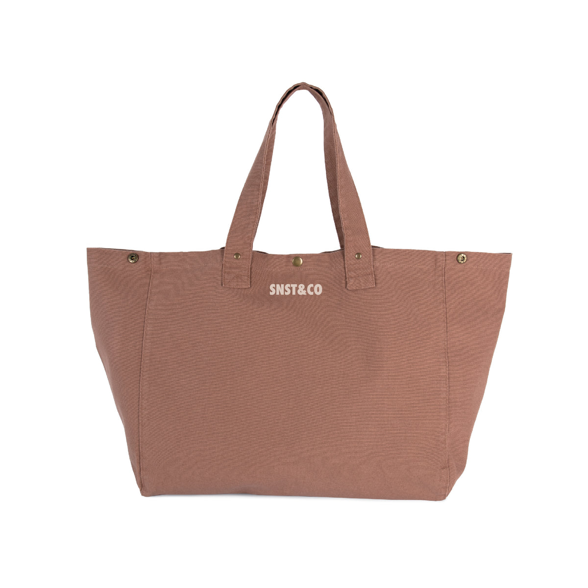 TOTE BAG SUNSET&CO WHASHED SANTAL BROWN