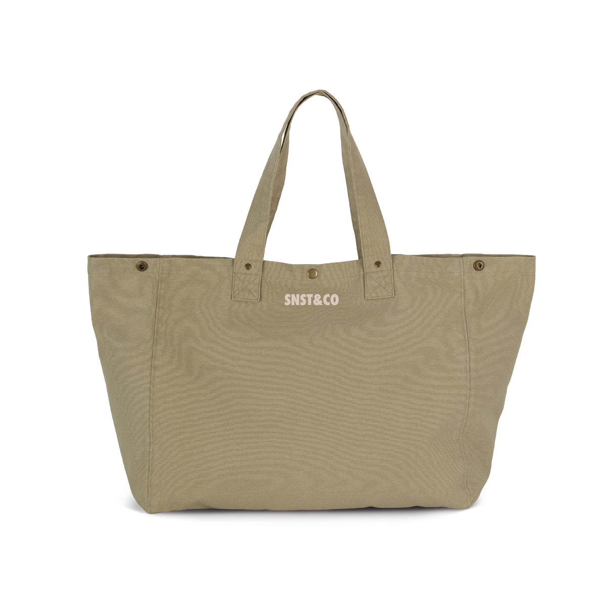 TOTE BAG SUNSET&CO WHASHED OLIVE GRAY