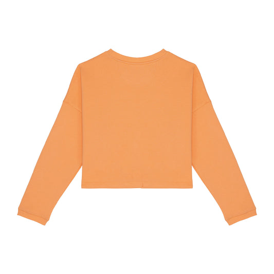 SUDADERA OVERSIZE CROP MUJER