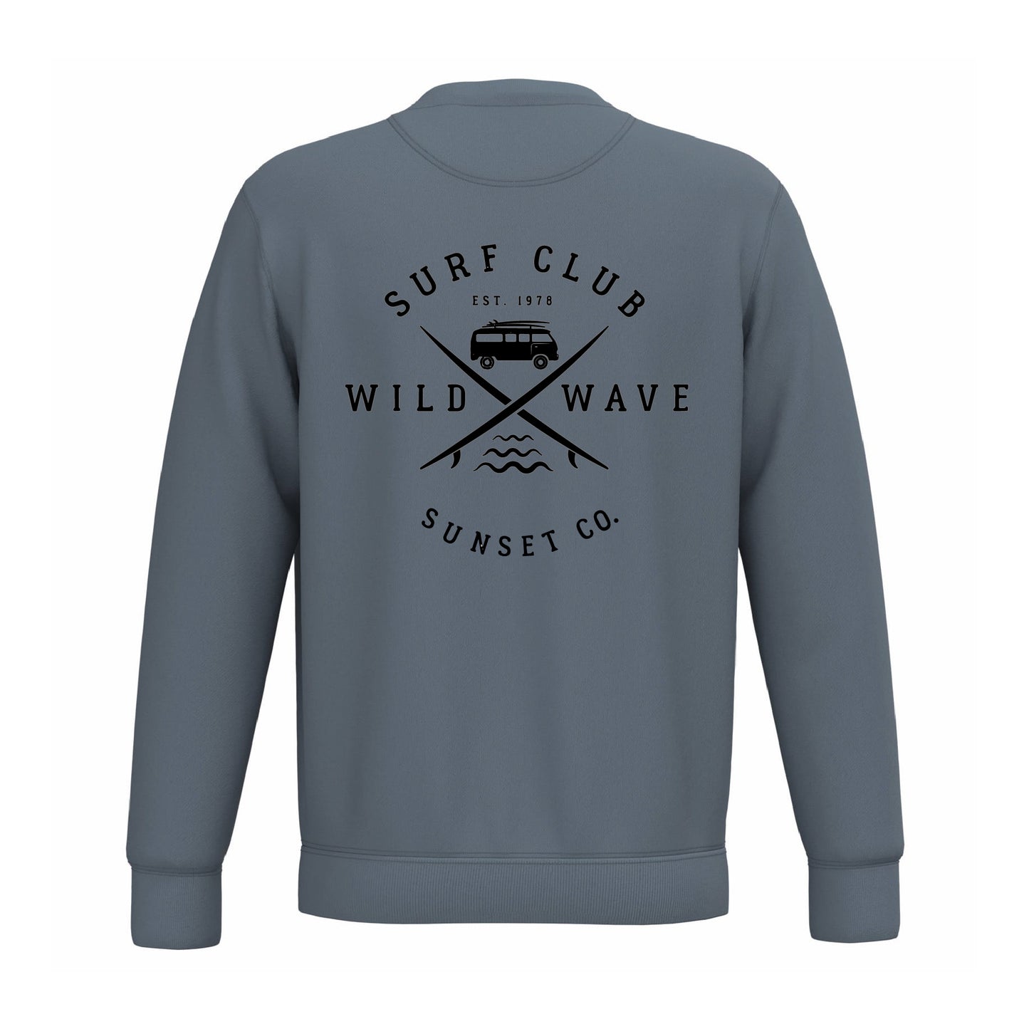 SUDADERA CUELLO REDONDO UNISEX