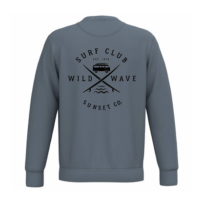 SUDADERA CUELLO REDONDO UNISEX