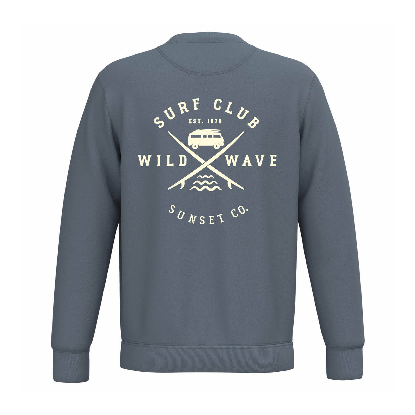 SUDADERA CUELLO REDONDO UNISEX