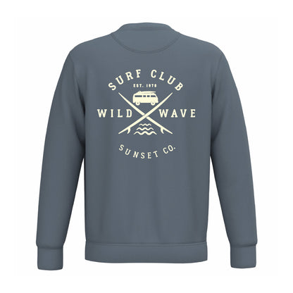 SUDADERA CUELLO REDONDO UNISEX