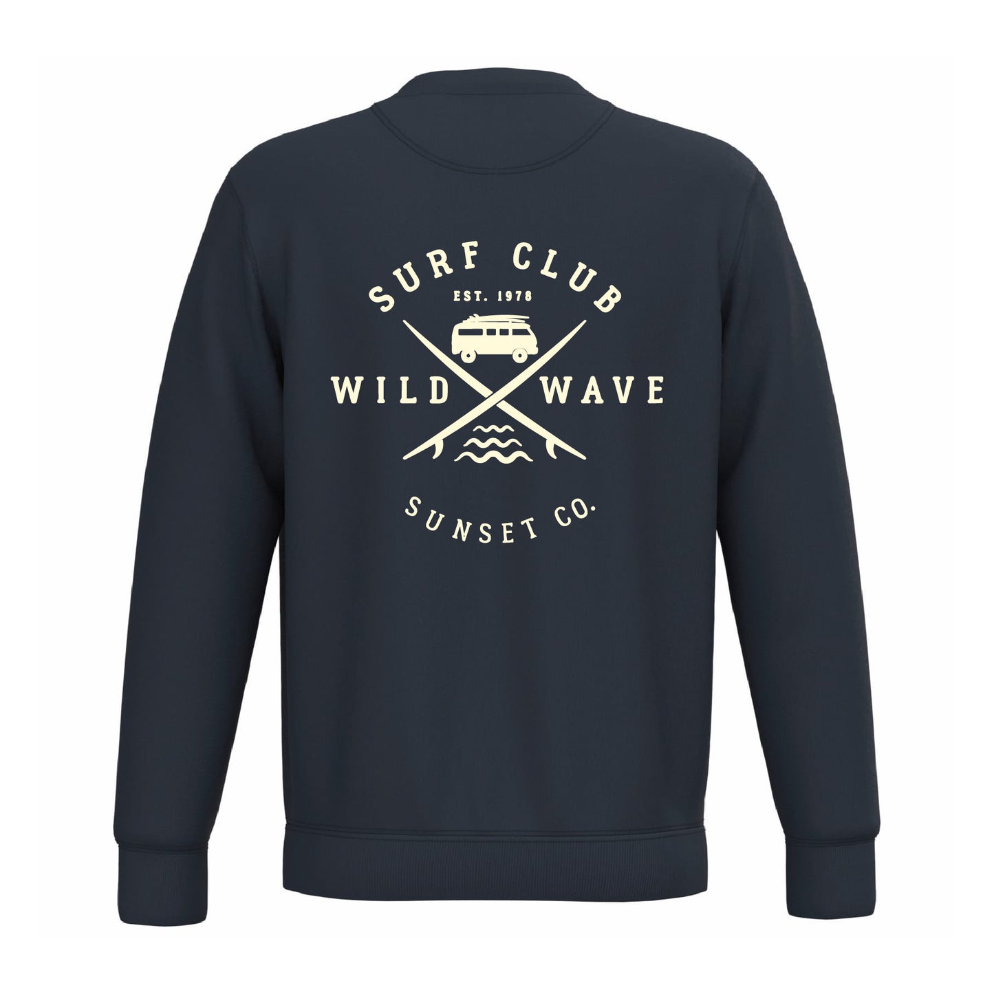 SUDADERA CUELLO REDONDO UNISEX