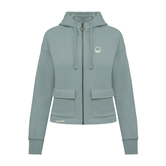 SUDADERA CON CAPUCHA MUJER