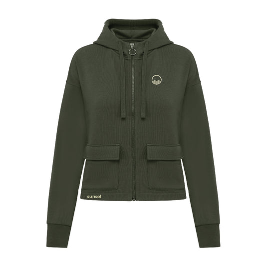 SUDADERA CON CAPUCHA MUJER