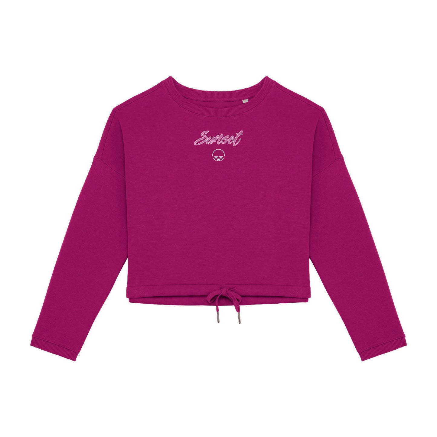SUDADERA OVERSIZE CROP MUJER