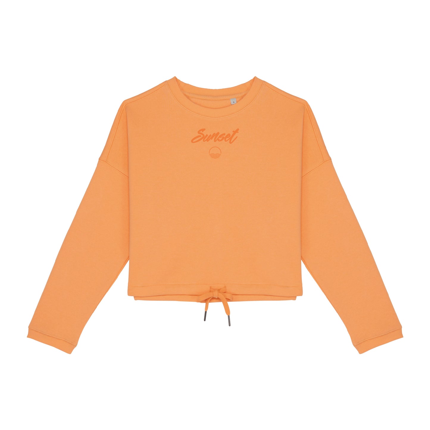 SUDADERA OVERSIZE CROP MUJER