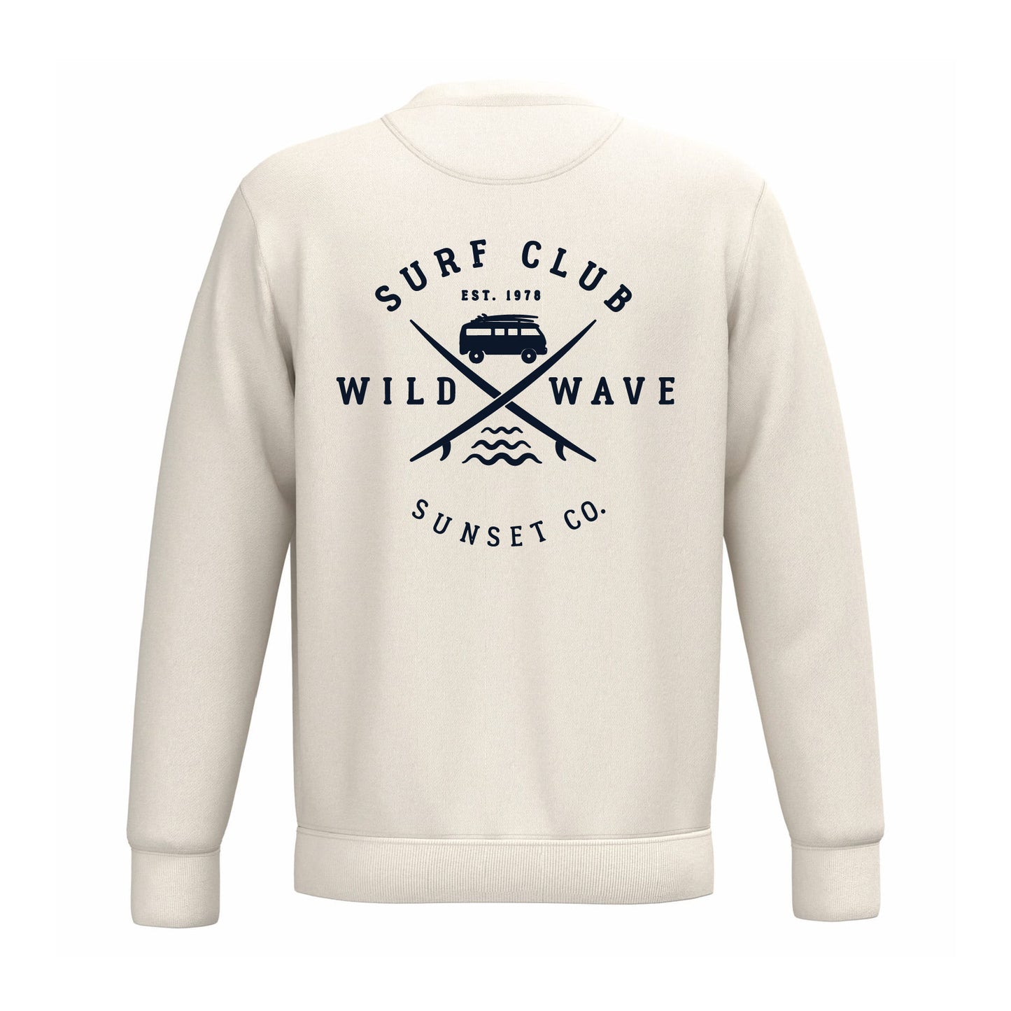 SUDADERA CUELLO REDONDO UNISEX