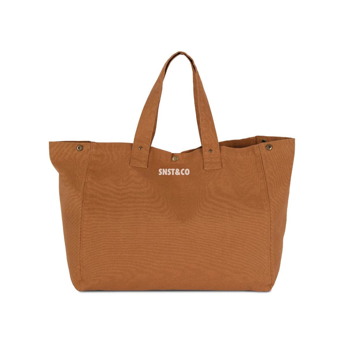 TOTE BAG SUNSET&CO WHASHED CARAMEL COFFEE