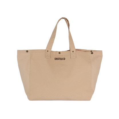TOTE BAG SUNSET&CO WHASHED NUDE PEACH